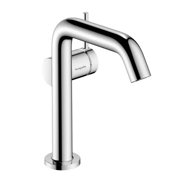 Levně Hansgrohe Tecturis S - Umyvadlová baterie s výpustí Push-Open, CoolStart, EcoSmart, chrom 73342000