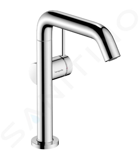 Hansgrohe Tecturis S - Umyvadlová baterie s výpustí Push-Open, CoolStart, EcoSmart, chrom 73364000