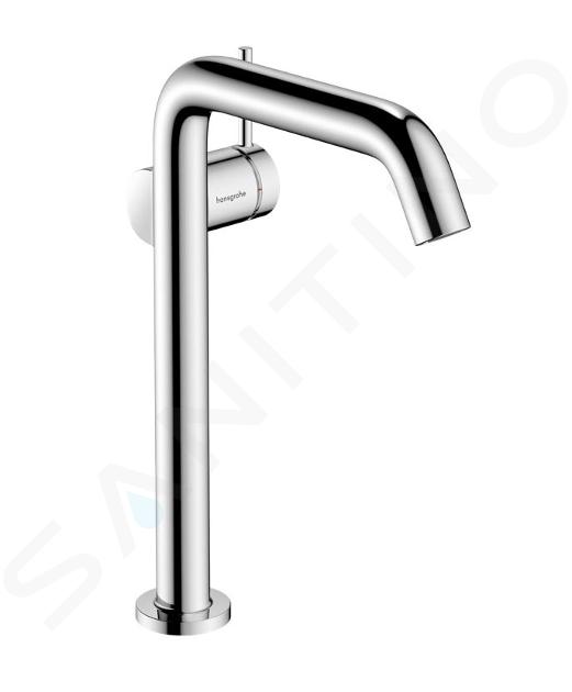 Hansgrohe Tecturis S - Waschtischarmatur mit Push-Open-Ablaufgarnitur, CoolStart, EcoSmart, Chrom 73373000