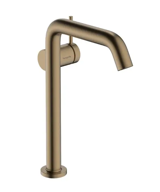 Hansgrohe Tecturis S - Miješalica za umivaonik s odvodom Push-Open, CoolStart, EcoSmart, brušena brončana 73373140