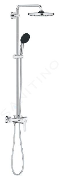 Grohe Vitalio Start - Set doccia con miscelatore, diametro 25 cm, 2 getti, cromo 26679001