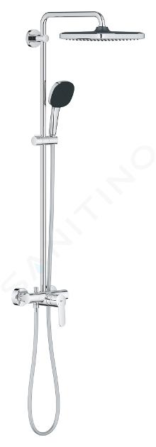 Grohe Vitalio Comfort - Doucheset met kraan, 25x25 cm, 2 stralen, chroom 26985001