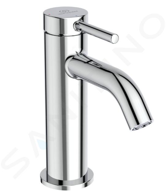 Ideal Standard Ceraline Nuovo - Grifo de lavabo con caño ClickClack, BlueStart, cromo BD759AA