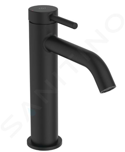 Ideal Standard Ceraline Nuovo - Grifo de lavabo, BlueStart, negro seda BD760XG