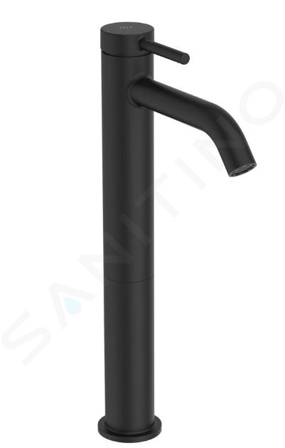 Ideal Standard Ceraline Nuovo - Grifo de lavabo, BlueStart, negro seda BD762XG