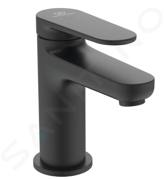 Ideal Standard Cerafine Nuovo - Mitigeur de lavabo, BlueStart, noir soyeux BD766XG