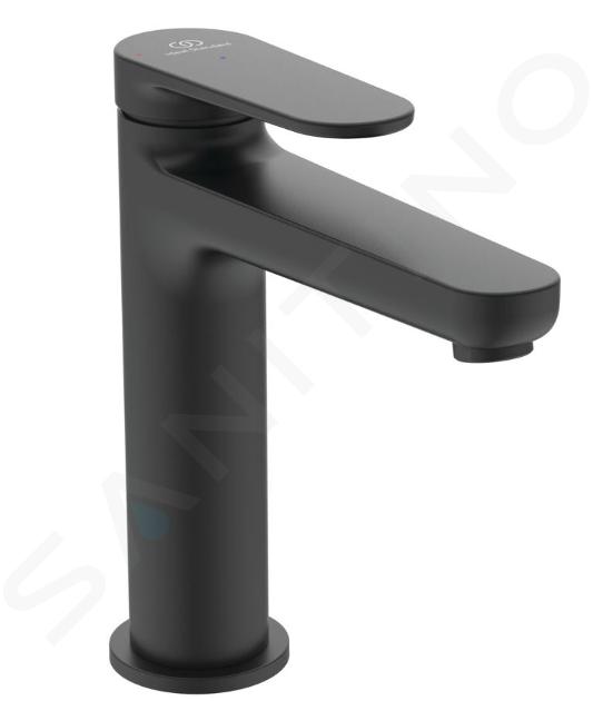 Ideal Standard Cerafine Nuovo - Grifo de lavabo, BlueStart, negro seda BD770XG