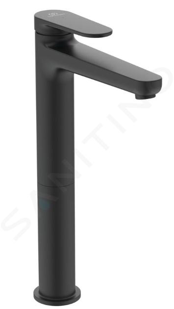 Ideal Standard Cerafine Nuovo - Miscelatore per lavabo, BlueStart, nero seta BD773XG