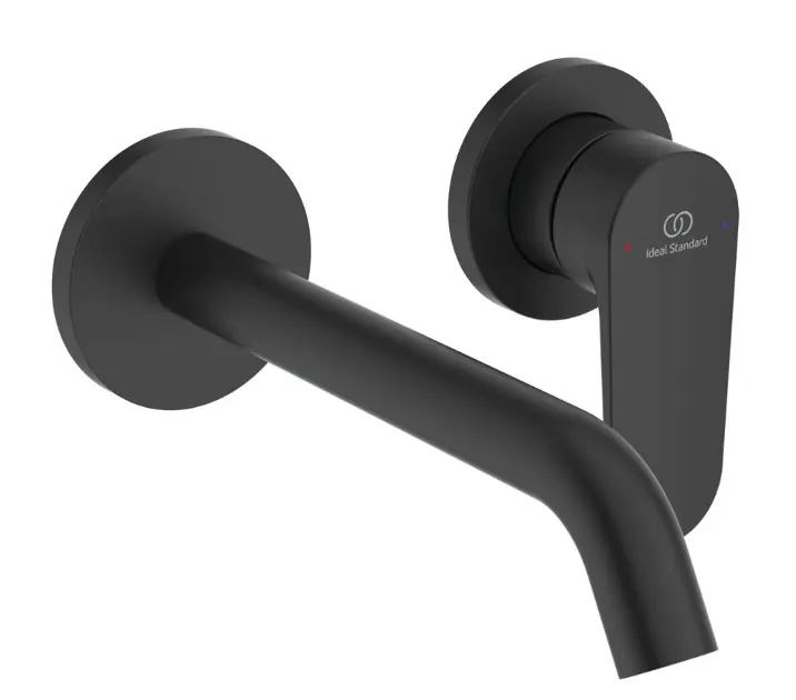 Ideal Standard Cerafine Nuovo - Bateria umywalkowa podtynkowa, montaż 2-otworowy, satynowa czerń BD776XG