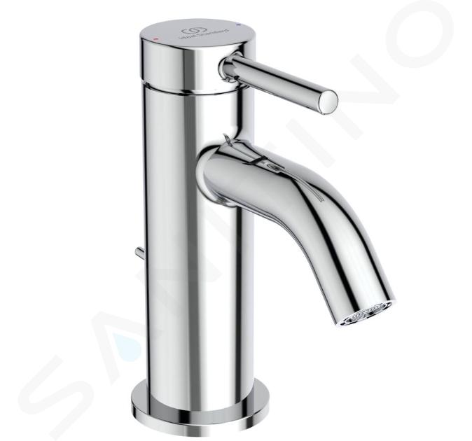 Ideal Standard Ceraline Nuovo - Miscelatore da lavabo con sistema di scarico, cromo BD845AA