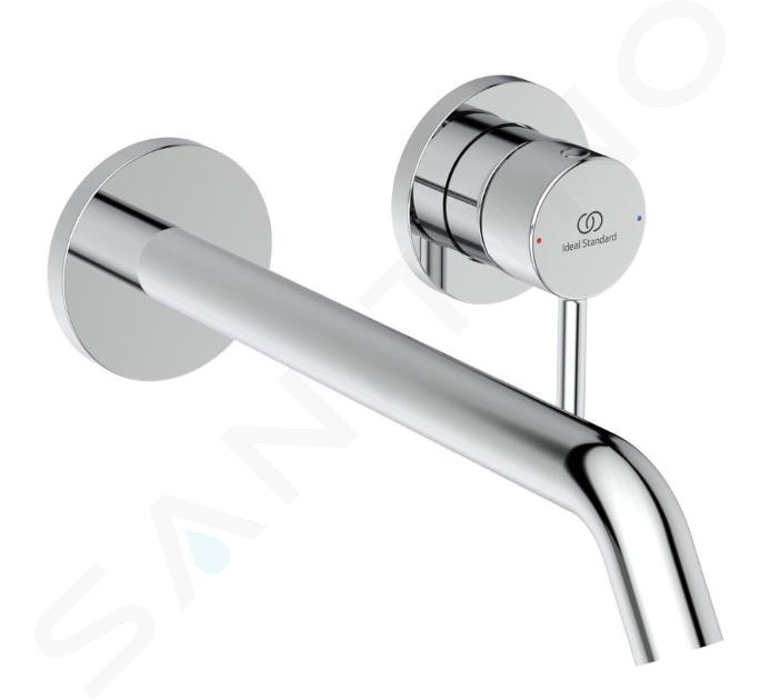 Ideal Standard Ceraline Nuovo - Grifo empotrado de lavabo, montaje de 2 orificios, cromo BD848AA