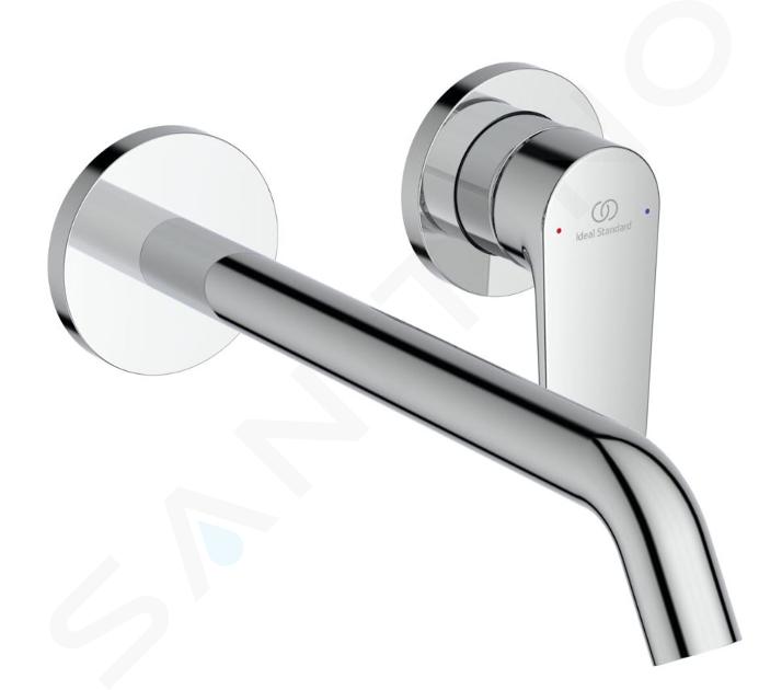 Ideal Standard Cerafine Nuovo - Grifo empotrado de lavabo, montaje de 2 orificios, cromo BD911AA