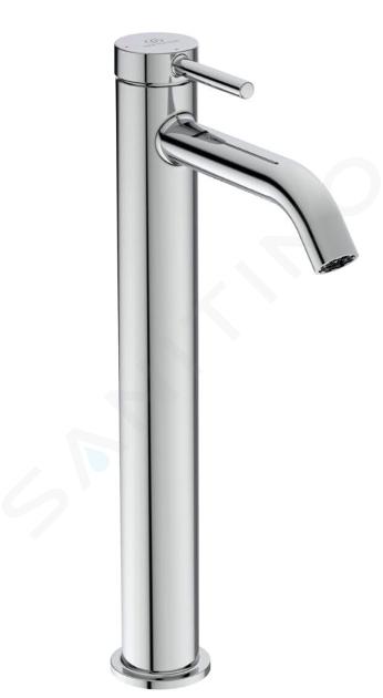 Ideal Standard Ceraline Nuovo - Grifo de lavabo con caño ClickClack, BlueStart, cromo BD960AA