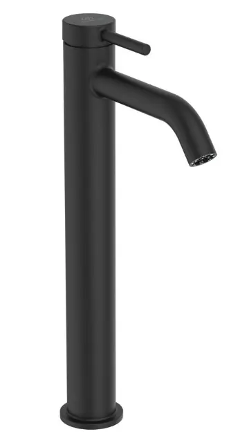 Ideal Standard Ceraline Nuovo - Bateria umywalkowa z odpływem ClickClack, BlueStart, satynowa czerń BD960XG