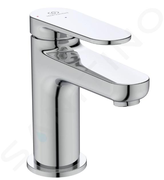 Ideal Standard Cerafine Nuovo - Miscelatore per lavabo, con sistema di scarico ClickClack, BlueStart, cromo BD964AA