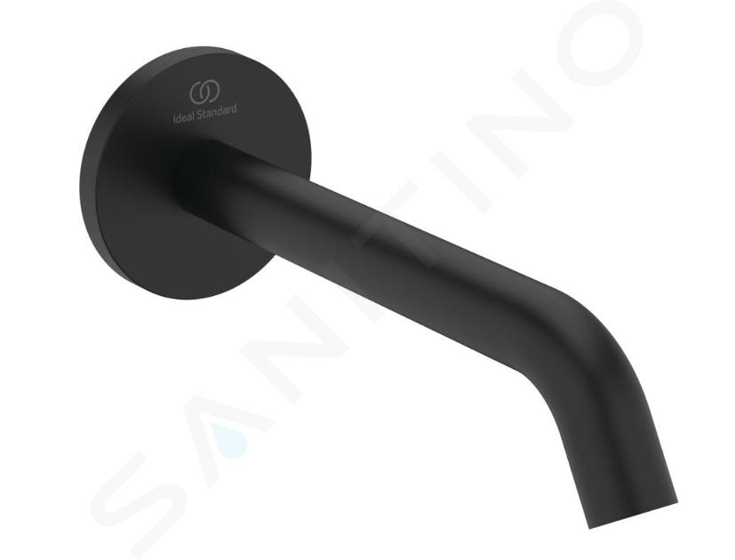 Ideal Standard Ceraline Nuovo - Bocca di erogazione per vasca da bagno, nero seta BD973XG