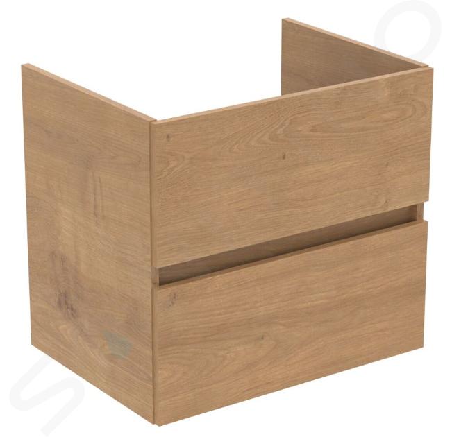 Ideal Standard Eurovit+ - Szafka podumywalkowa, 55x60x44 cm, 2 szuflady, dąb R0259Y8