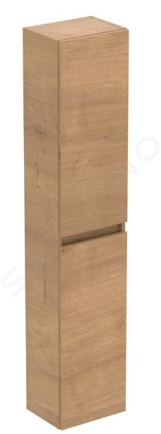 Ideal Standard Eurovit - Hochschrank, 150x30x24 cm, 2 Türen, Scharniere links/rechts, Eiche R0268Y8