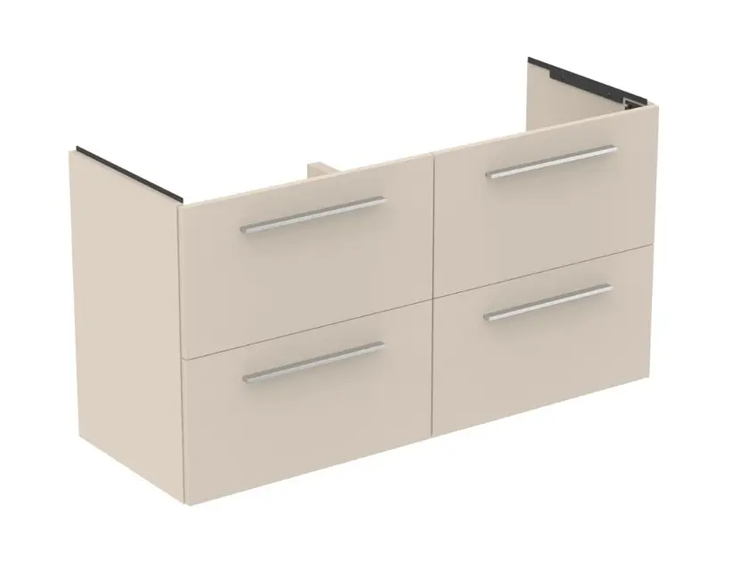 Levně Ideal Standard i.Life A - Umyvadlová skříňka, 120x63x44 cm, 4 zásuvky, matná písková T5513NF