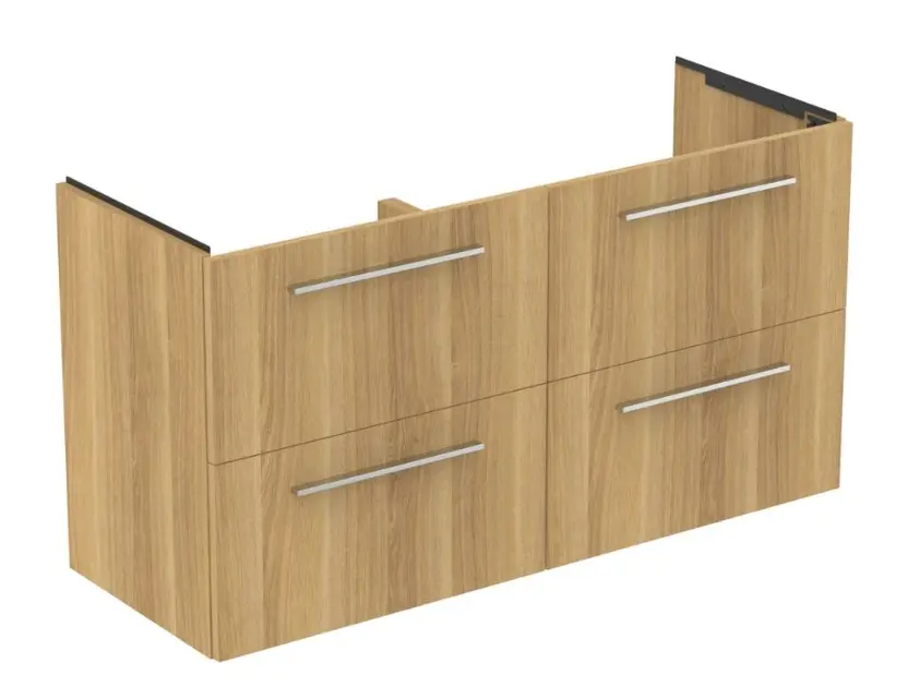 Ideal Standard i.Life A - Szafka podumywalkowa, 63x120x44 cm, 4 szuflady, dąb naturalny T5513NX