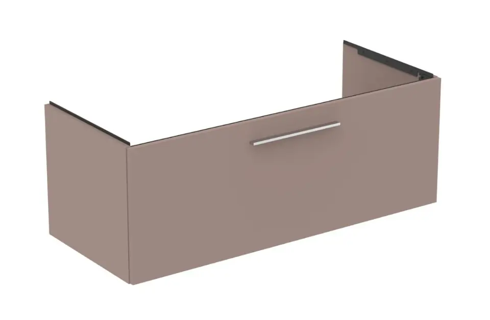 Ideal Standard i.Life B - Mobiletto sottolavabo, 120x44x51 cm, 1 cassetto, beige opaco T5515NH