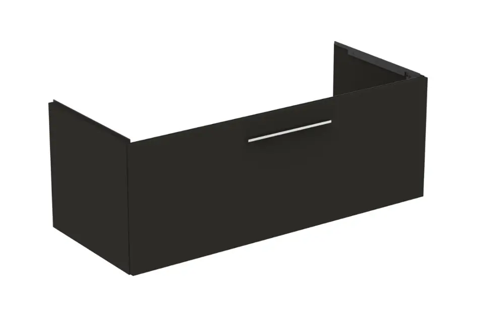 Ideal Standard i.Life B - Mobiletto sottolavabo 120x44x51 cm, 1 cassetto, grigio antracite opaco T5515NV