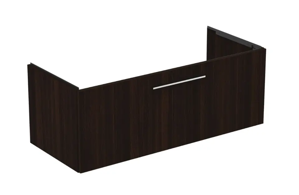Ideal Standard i.Life B - Mobiletto sottolavabo 120x44x51 cm, 1 cassetto, rovere caffè T5515NW