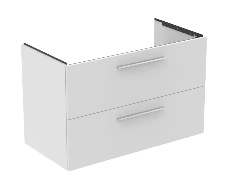 Levně Ideal Standard i.Life B - Umyvadlová skříňka, 100x63x51 cm, 2 zásuvky, levá, matná bílá T5584DU