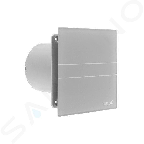 Sapho Cata E - Badkamerventilator E-100 GS axiaal, 8 W, buis 100 mm, zilver 00900400