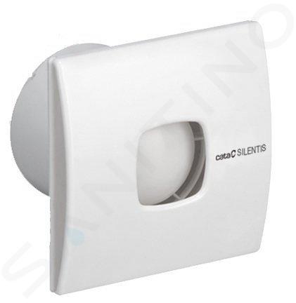 Sapho Cata Silentis - Ventilatore da bagno 10 assiale, 15W, condotto 100 mm, bianco 01070000