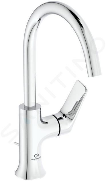 Ideal Standard La Dolce Vita - Miscelatore da lavabo, con sistema di scarico, cromo BD657AA