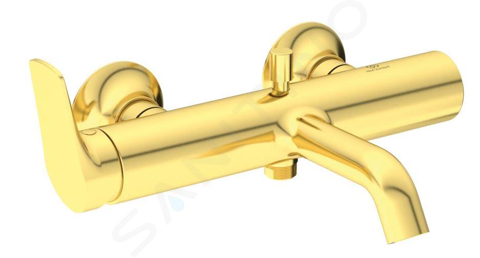 Ideal Standard La Dolce Vita - Badewannenarmatur, Gold gebürstet BD666A2