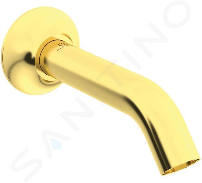 Ideal Standard La Dolce Vita - Bocca di erogazione per vasca da bagno, color oro spazzolato BD672A2