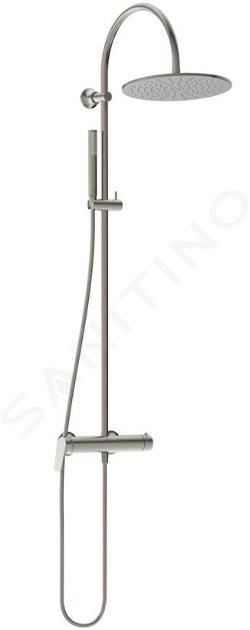 Ideal Standard La Dolce Vita - Conjunto de ducha con grifo, diámetro 30 cm, Silver Storm BD674GN