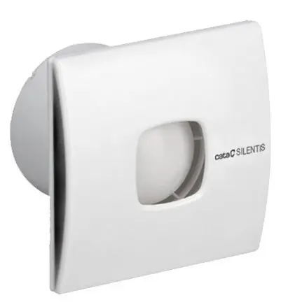Sapho Cata Silentis - Aksiaalipuhallin 12 T ajastimella, 20 W, kanavointi 120 mm, valkoinen 01081000