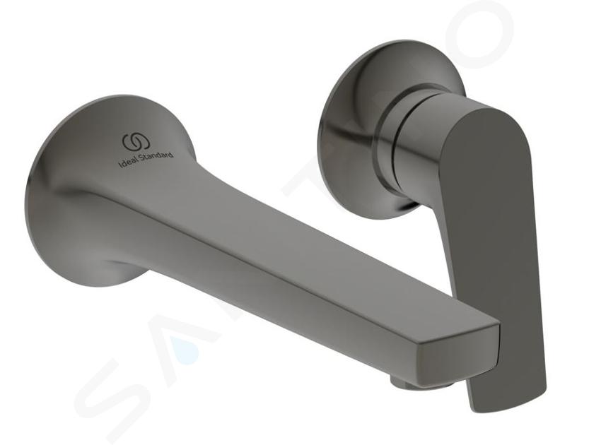 Ideal Standard La Dolce Vita - Baterie lavoar încastrată, instalare cu 2 orificii, Magnetic Grey BD956A5