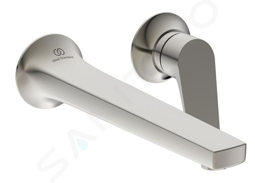 Ideal Standard La Dolce Vita - Miscelatore ad incasso per lavabo, montaggio a 2 fori, Silver Storm BD957GN