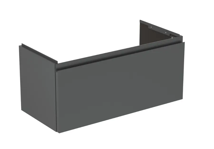 Levně Ideal Standard Finesse - Umyvadlová skříňka, 80x38x37 cm, 1 zásuvka, matný antracit E3377Y2