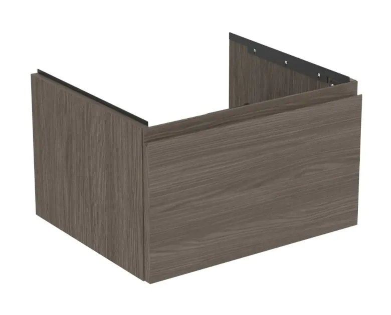 Ideal Standard Finesse - Umyvadlová skříňka, 60x51x37 cm, 1 zásuvka, Dark Elm E3391UR