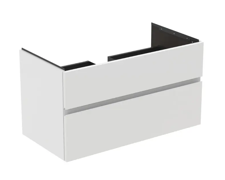 Levně Ideal Standard Finesse - Umyvadlová skříňka, 100x51x55 cm, 2 zásuvky, matná bílá E3397Y1