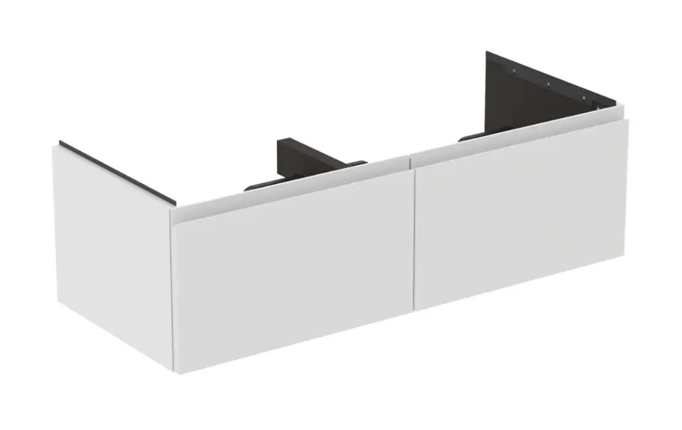 Levně Ideal Standard Finesse - Umyvadlová skříňka, 120x51x37 cm, 2 zásuvky, matná bílá E3398Y1