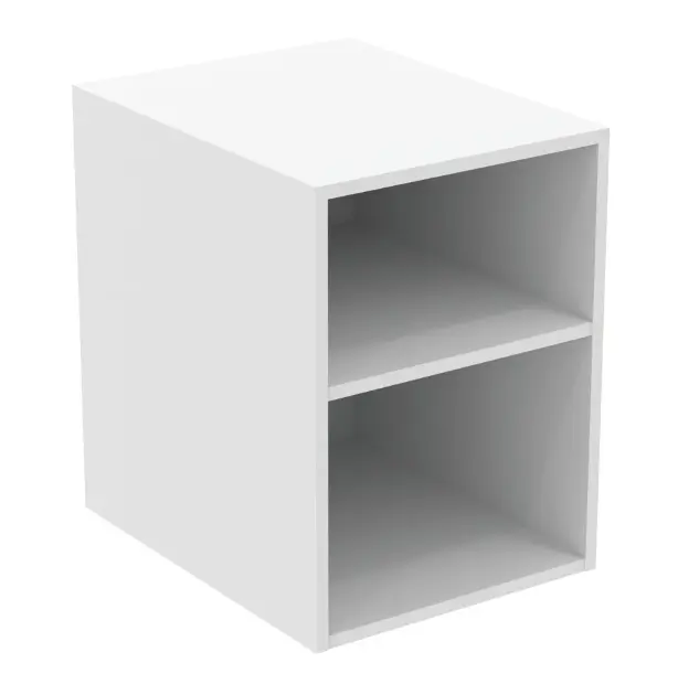 Ideal Standard Finesse - Oldalszekrény, nyitott, 40x51x54 cm, 1 polc, matt fehér E3401Y1