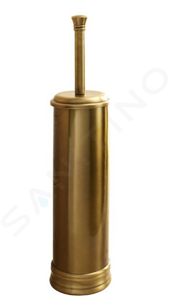 Sapho Accesorios de baño Gedy - Escobilla de WC de pie, bronce 753344