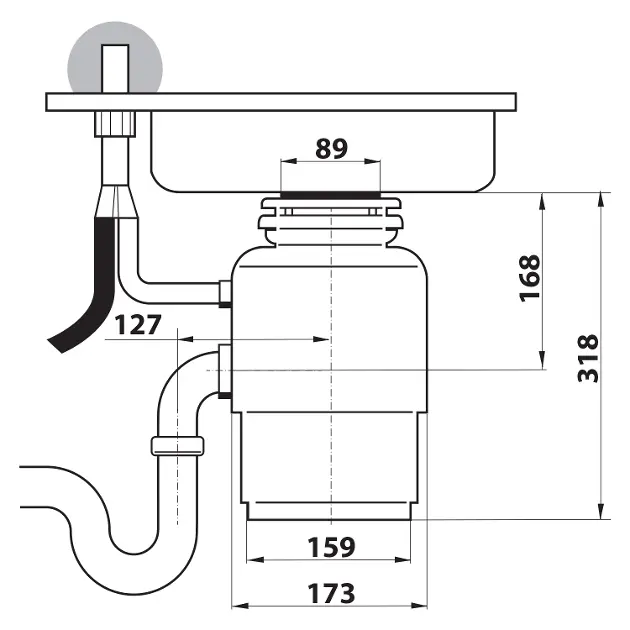 300 Filtri Rete Per Lavello Cucina - Anti Intasamento 9x8 Cm, Monouso