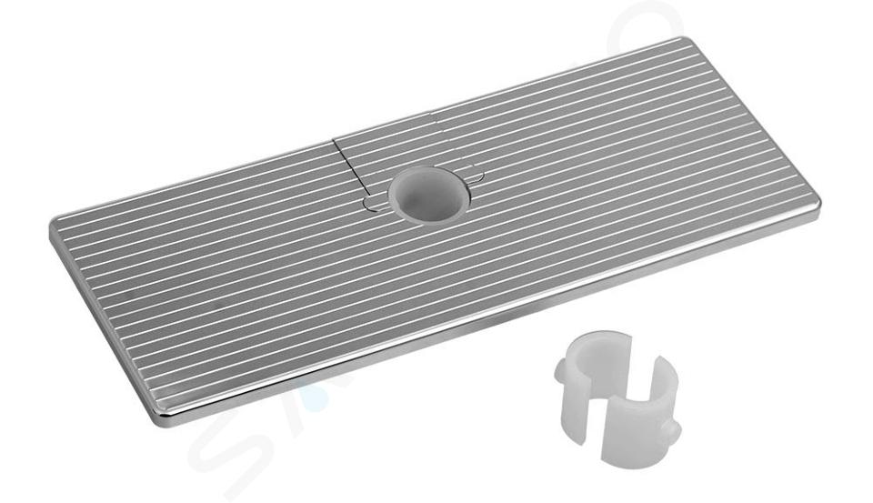 Sapho Zubehör - Schiebeablage für Stangen und Duschsäulen, ABS/Chrom SK111