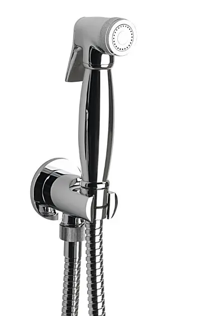Sapho Reitano Rubinetteria Retro - Bidetspray med slange og bruseholder, chrome 9101