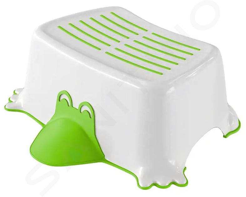 Aqualine Duck - Pedestal para inodoro infantil, verde 366411