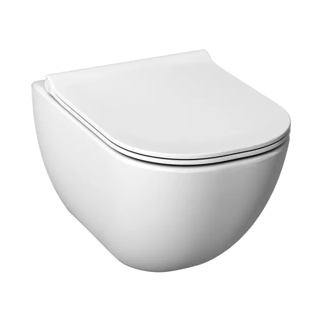 Jika Mio - Závěsné WC, Rimless, matná bílá H8207147570001