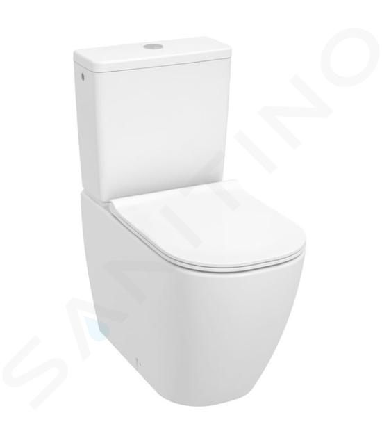 Jika Mio-N - Toilet combi pot, Vario afvoer, Rimless, wit H8267160000001