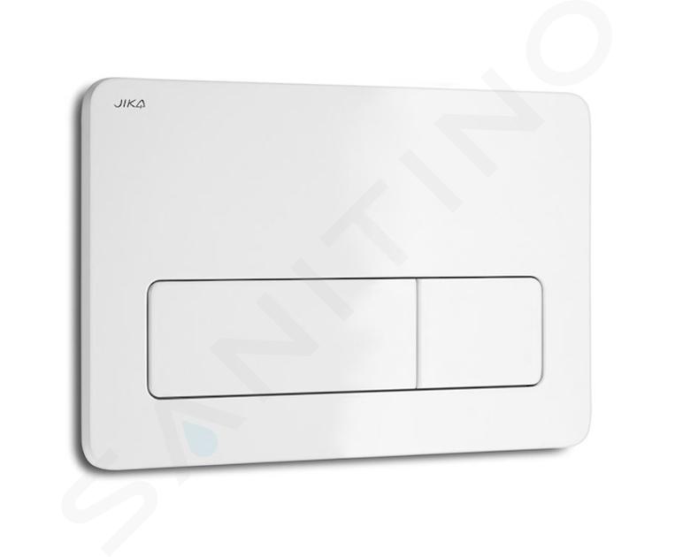 Jika Modul - Plaque de déclenchement, blanc mat H8936647570001